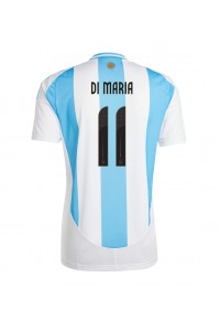 Argentiina Angel Di Maria #11 Jalkapallovaatteet Kotipaita Copa America 2024 Lyhythihainen